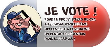 Voter sur KissKissBankBank pour le projet d'exposition CRA au festival d'Angoulême