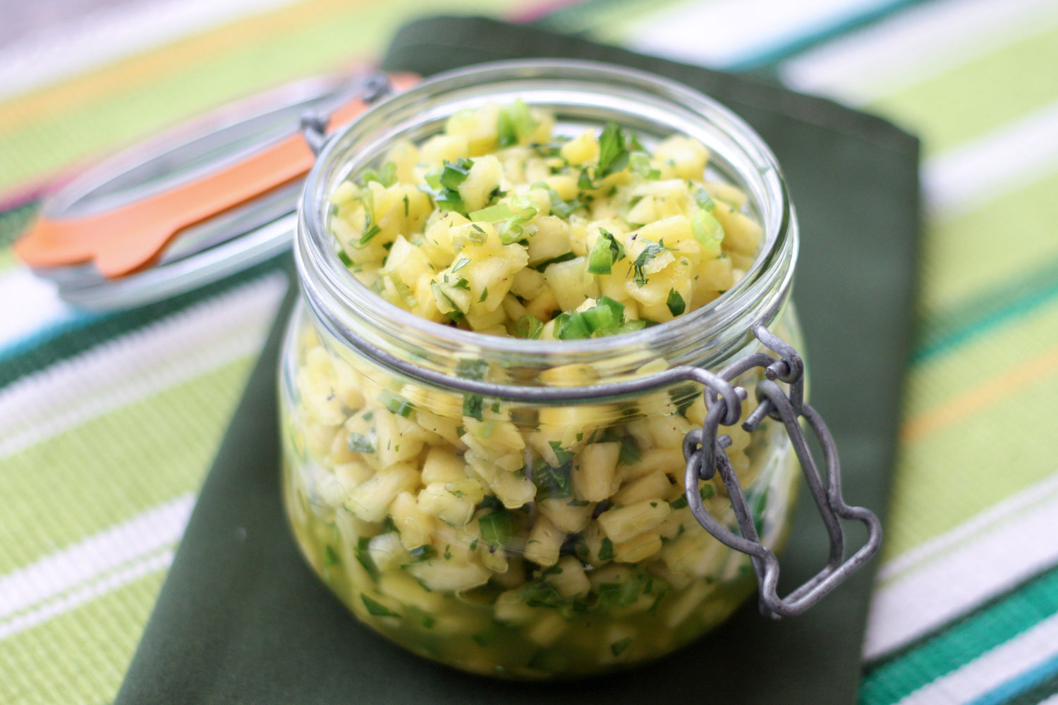 The BEST Pineapple Salsa - get the recipe at barefeetinthekitchen.com The BEST Pineapple Salsa - get the recipe at barefeetinthekitchen.com