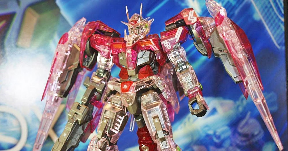 Gunpla Expo 2015 Limited RG 1/144 Gundam OO Raiser Trans-am Clear F/s Jn189 for sale online 