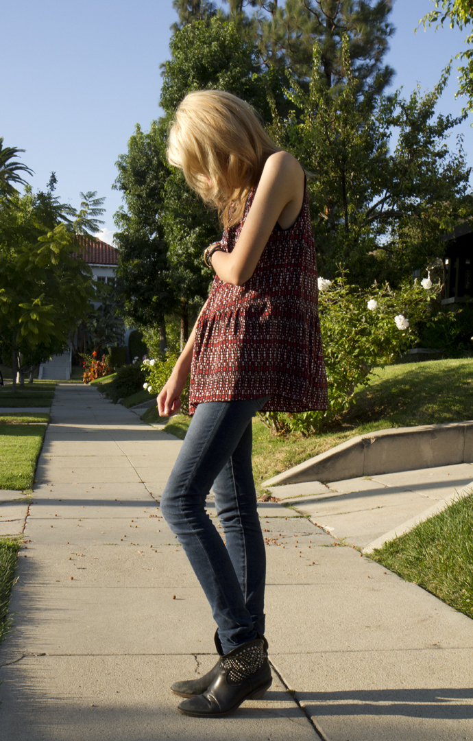 Sandro Silk Top stilbym