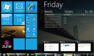 tampilan desktop windows 8