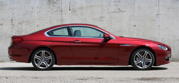 2012 BMW 6 Series Coupe side view 2012 BMW 6 Series Coupe side view