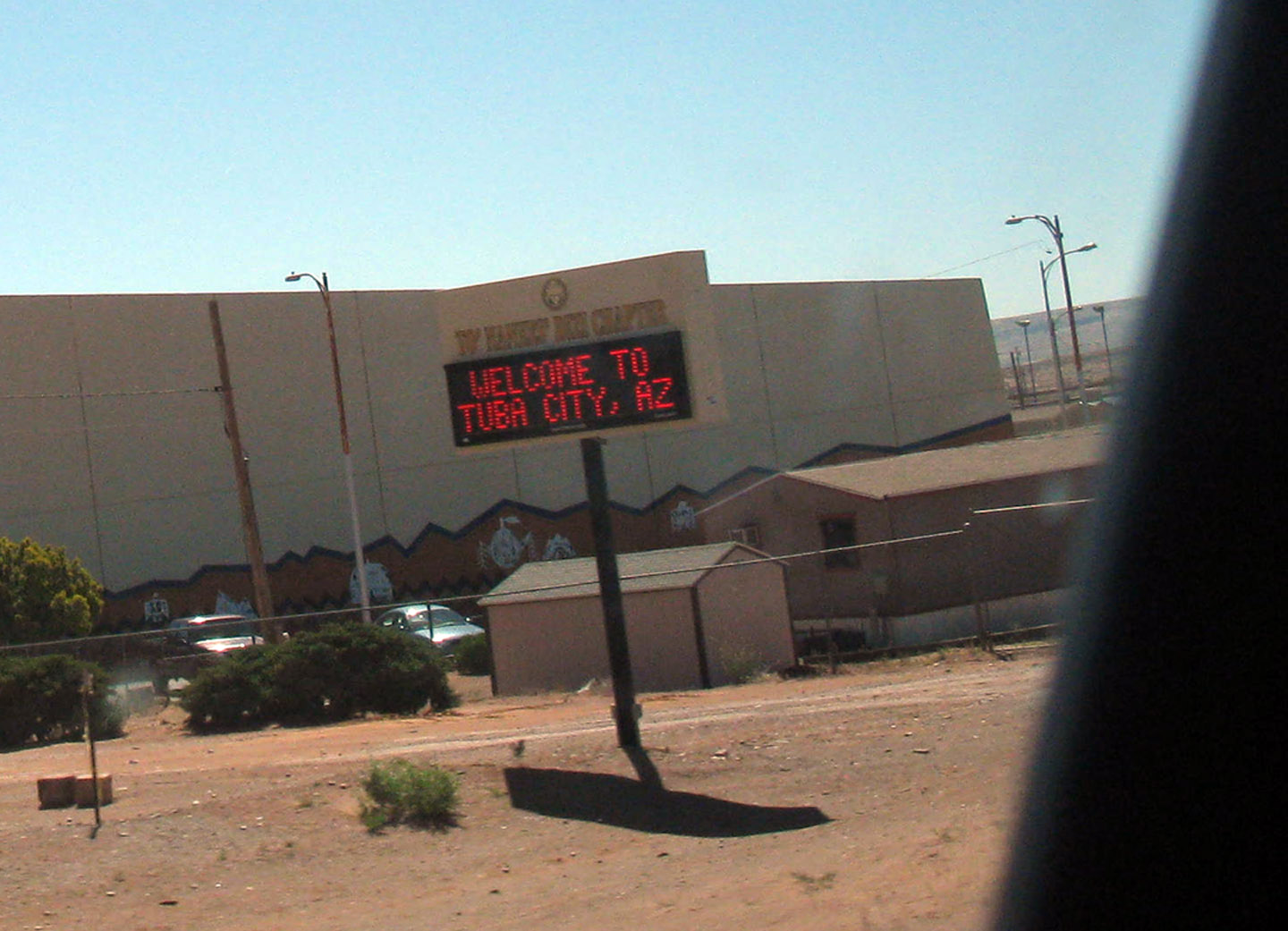 Eccentric Roadside No basses, in fact Tuba City, Arizona