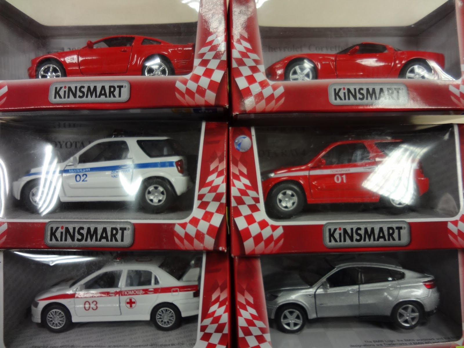модели машинок Кинсмарт