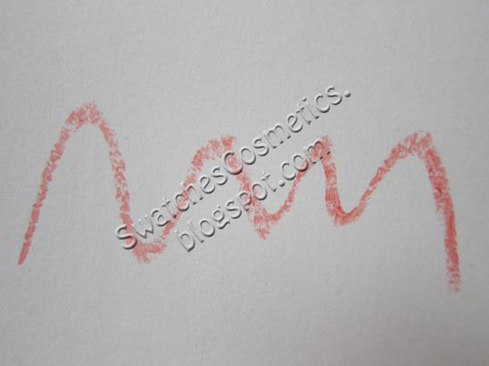  Swatches Cosmetics Свотчи Косметики Губная помада для губ Lipstick Lancome №318 Sweet Marmalade