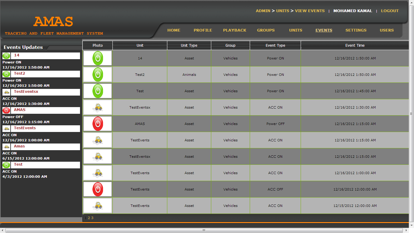 Experts Fleet Management System Database structure