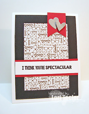 You're Spectacular card-designed by Lori Tecler/Inking Aloud-stamps and dies from My Favorite Things