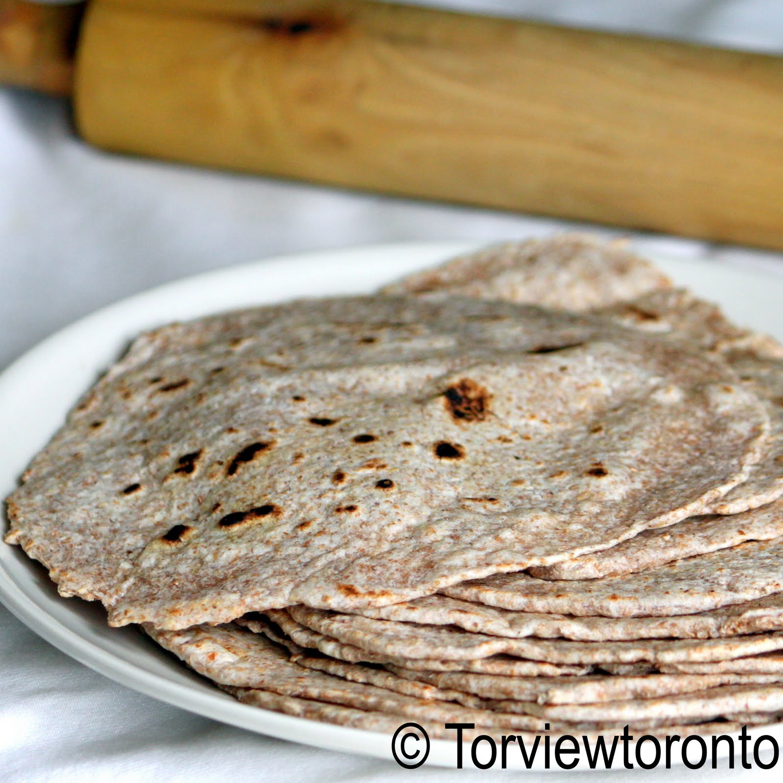 Torviewtoronto Whole wheat flatbread Atta roti
