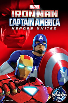 Iron Man & Captain America: Heroes United [2014] [NTSC/DVDR-CustomHD] Español Latino