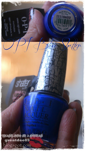 OPI Blue Shatter NLE56