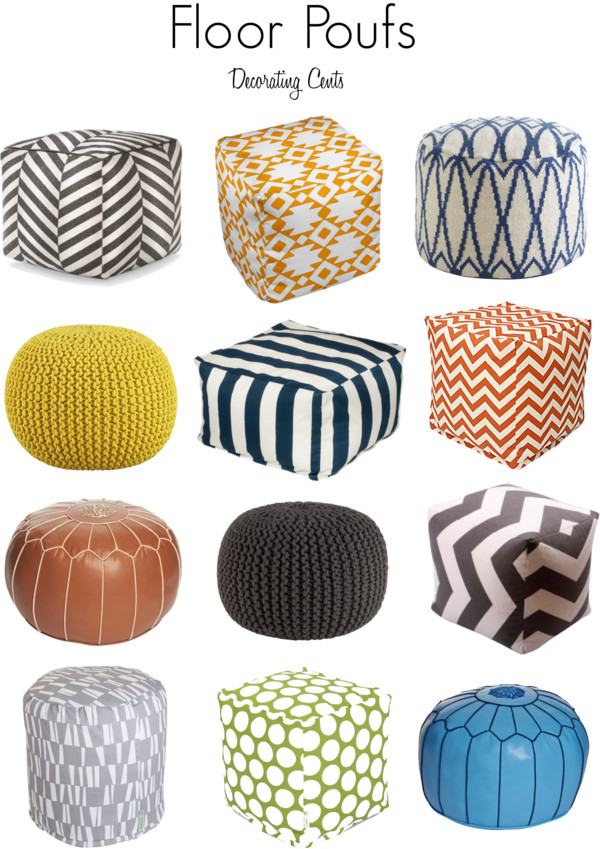 Floor Poufs