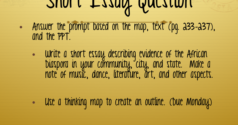 Mrs. Perkins' World History: Homework - 10/18