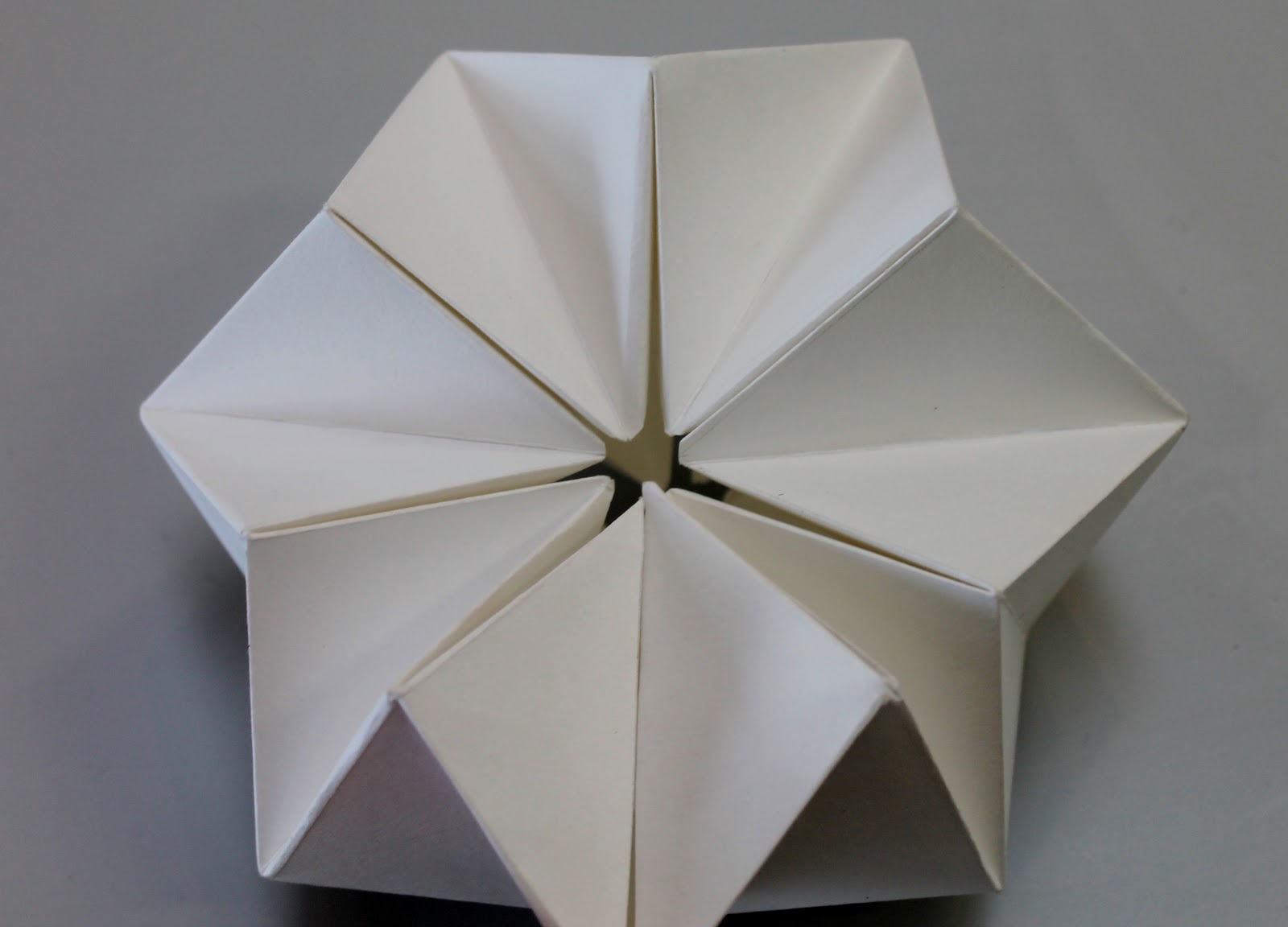 The First of Many... The Origami Kaleidoscope