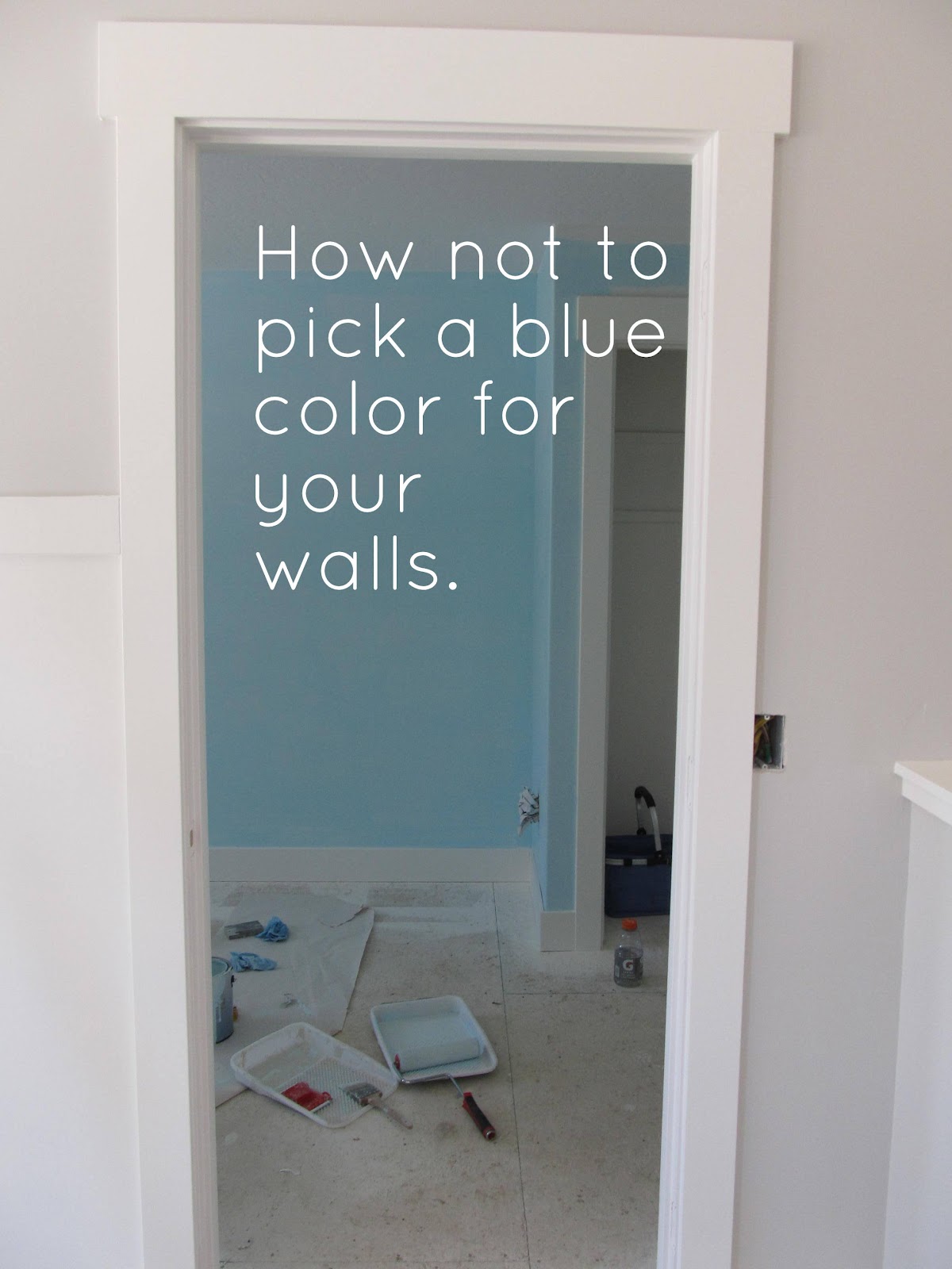 Pickup Some Creativity How not to pick a blue paint