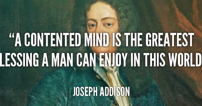 Contented mind meaning image