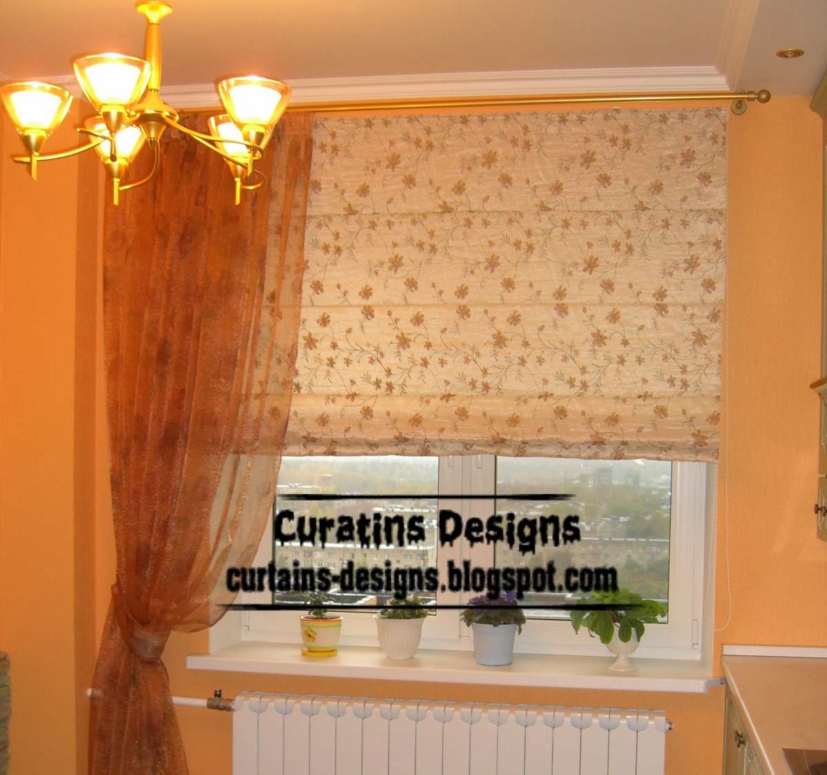 10 Exclusive roman shades designs for kitchen, roman blinds