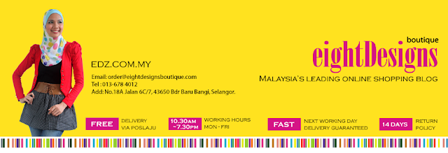 eightDesigns Malaysia's online shopping fashion blogspot | cardigan shawl tops tudung
