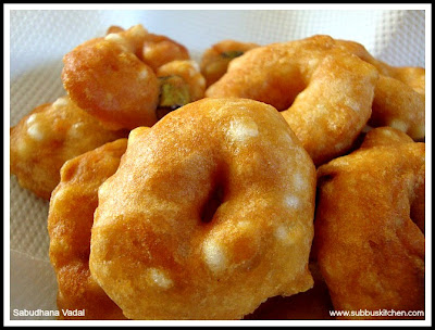 Sabudhana Vadai Sabudhana Vadai