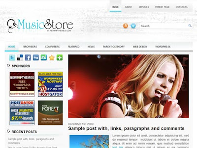 Free Wordpress Templates template wodpress tema wordpress