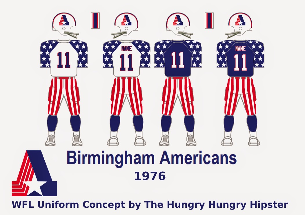 WFL Nation WFL Uniform Contest Birmingham Americans