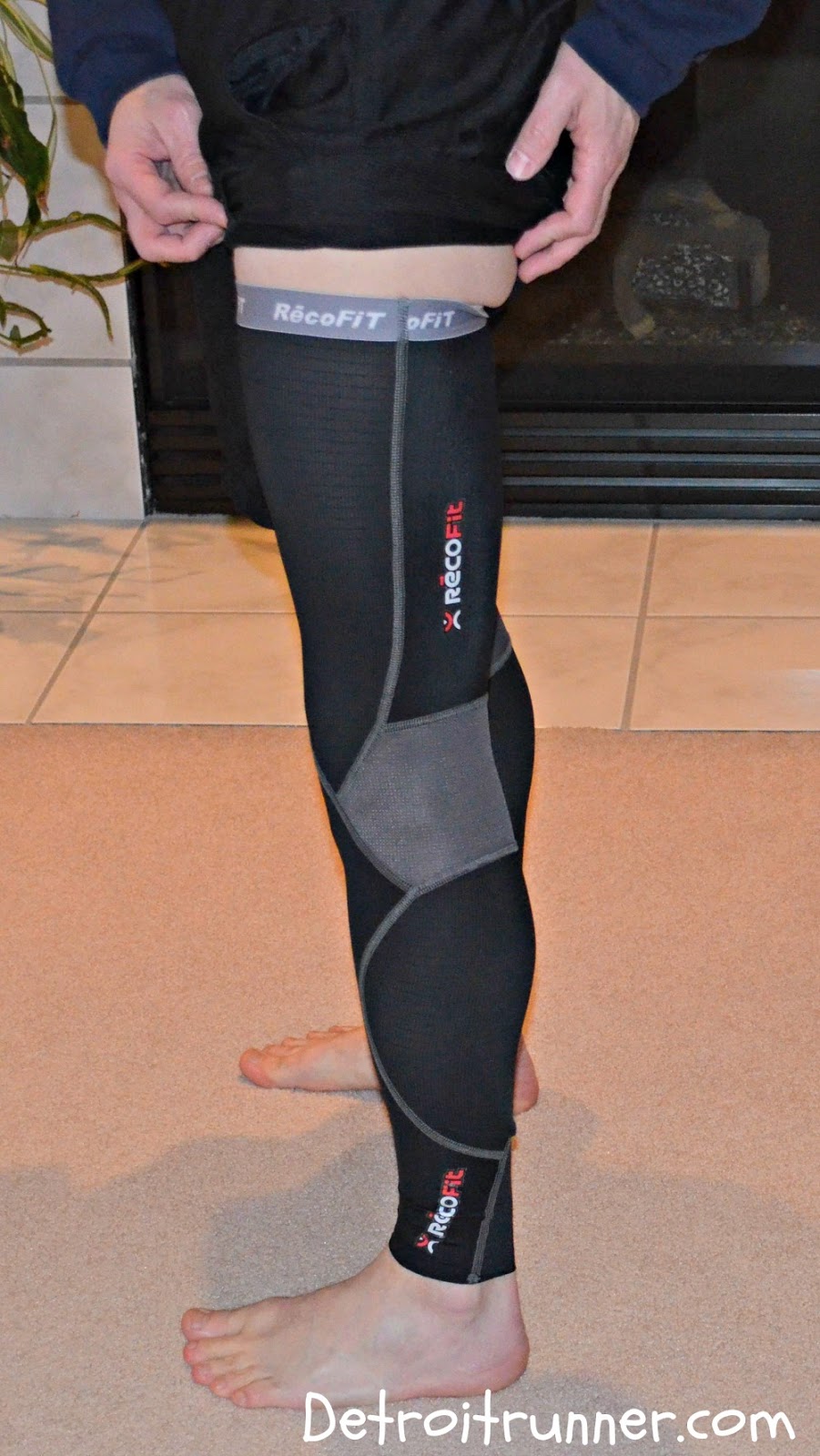 DETROIT RUNNER.... RecoFit Full leg compression sleeves review