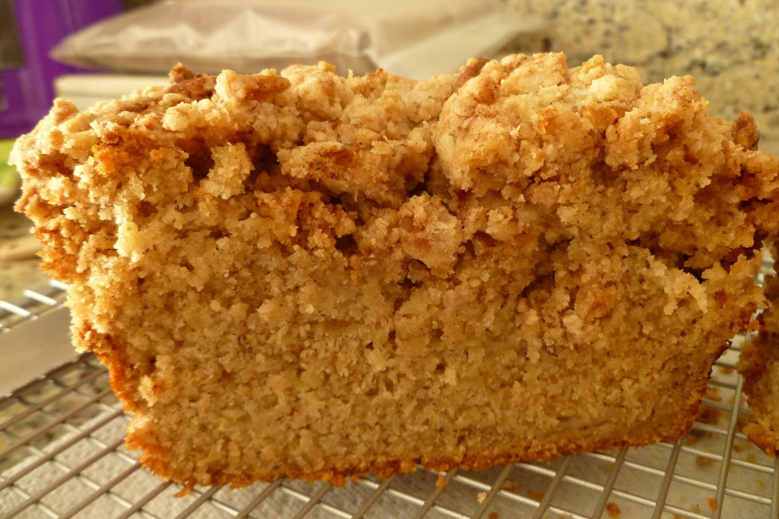 The Pastry Chef's Baking Cinnamon Crumb Banana Bread