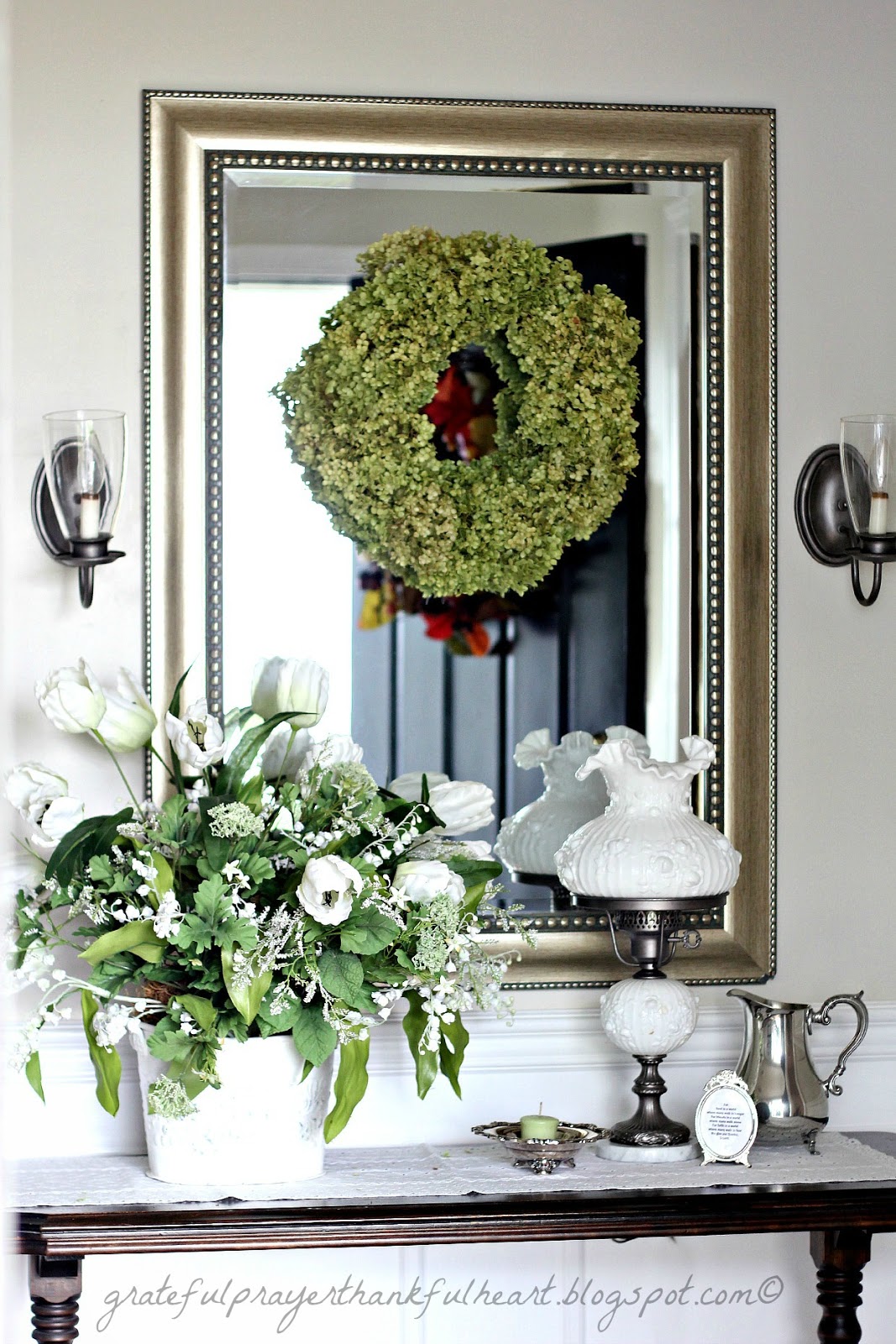Dried Hydrangea Wreaths