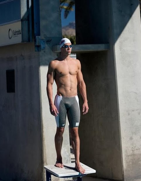 MEN'S JOURNAL AND HUNK'S British Swimmer Simon