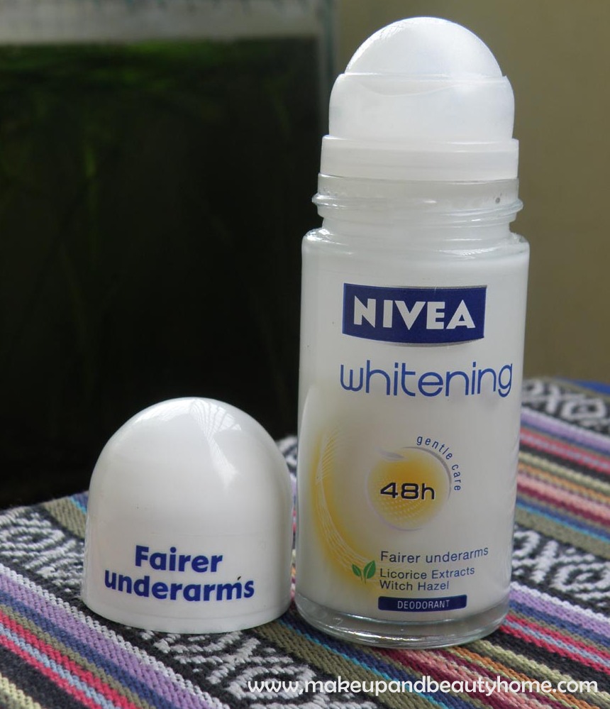 Nivea Whitening Deodorant Anti Perspirant Roll On Review