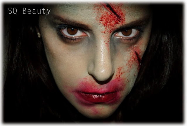 Maquillaje Halloween 13 Fantasmas Ghots makeup Silvia Quiros