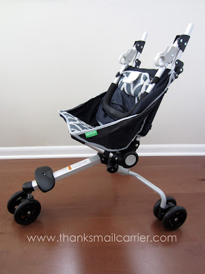 QuickSmart Backpack Stroller fold