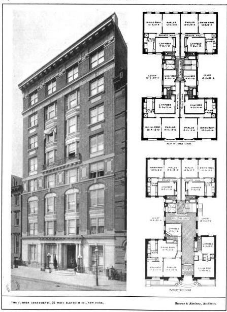 Chicago industrial building facade rich condominiums luxurious refined heritage interiors shape liked friends story project Beyond the Gilded Age: 31 West 11th Street
