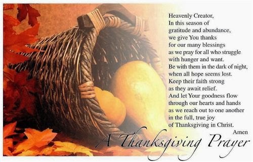 Best Thanksgiving Day Prayers and Quotes