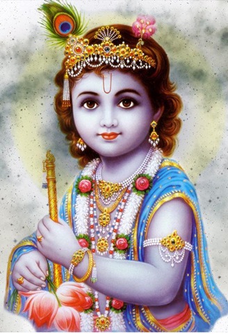 baby god krishna