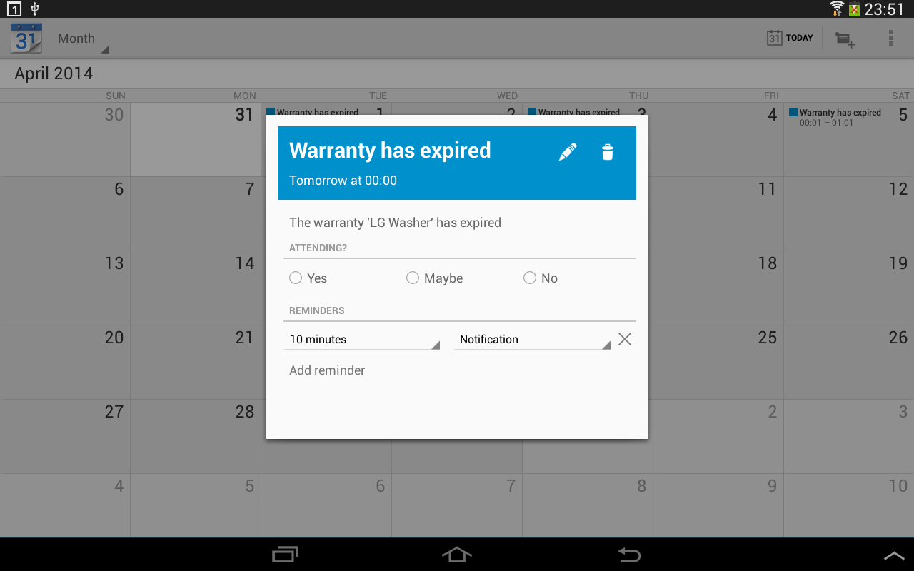 My Warranties My Warranties v2.5.2 is released