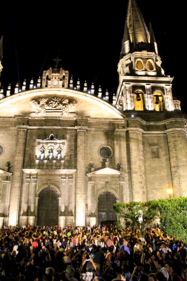 GuadalajaraTurística Catedral de Guadalajara estrena iluminación