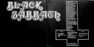 Liaverse Eponymous Black Sabbath Album The Gatefold Sleeve Poem
