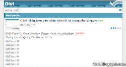 Chỉ hiện thị ảnh đầu tiên cho blogger