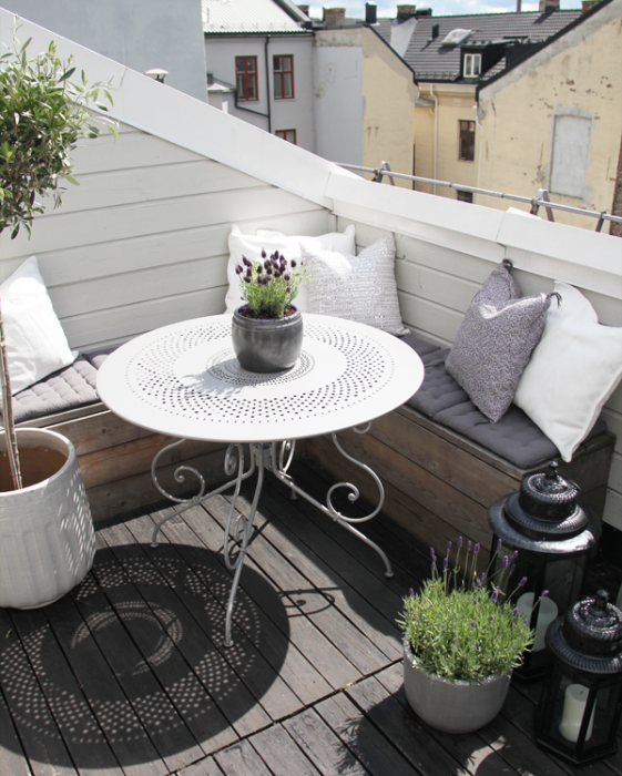 Amores bohemios...: inspiración deco : terrazas y balcones