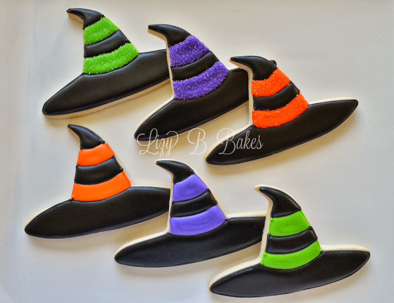 Lizy B Witch Hat Cookie Tutorial!
