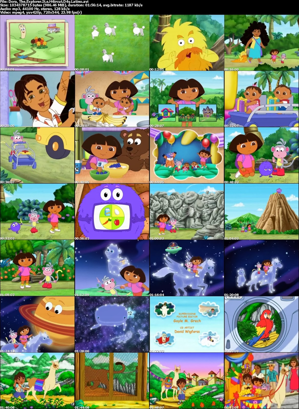 Dora la Exploradora 12 Episodios de la Serie DVDRip