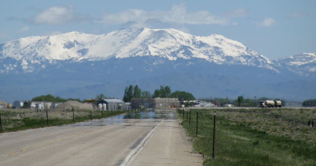 Erik's Motorcycle Trips Day 6. Lander, WY to Arco, ID