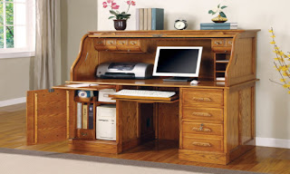 modern wood desk plans