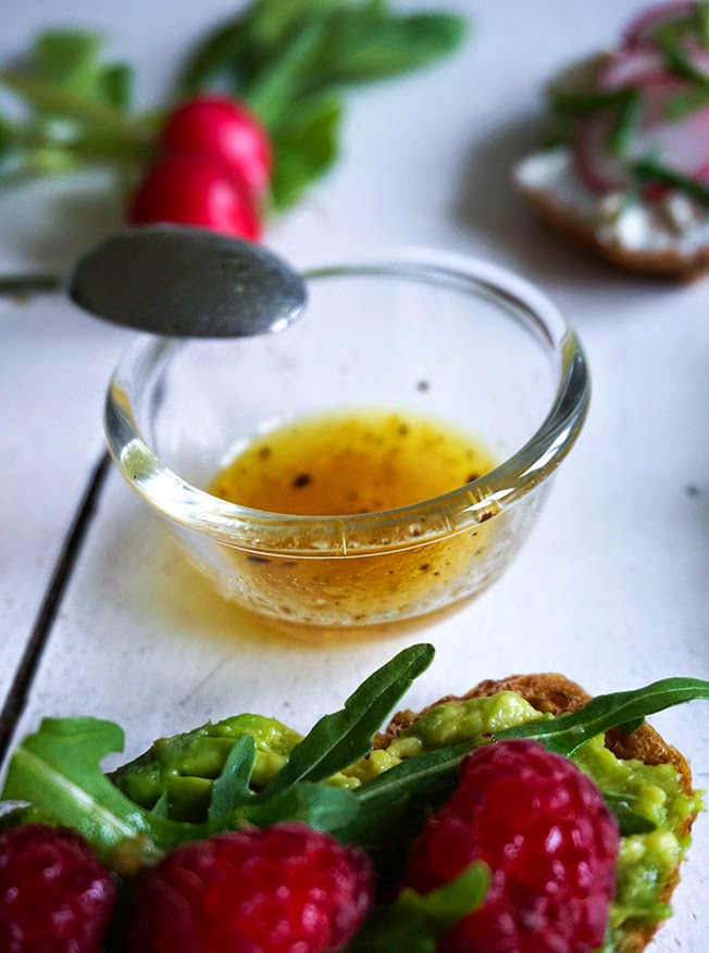 vanilje vinaigrette / dressing vanilje vinaigrette / dressing