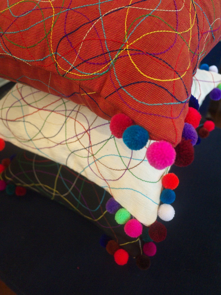 Pom Pom Cushion