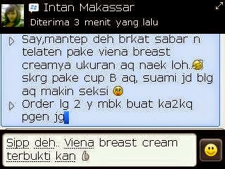 Bukti dan Testimoni Vienna Breast Cream Bukti dan Testimoni Vienna Breast Cream