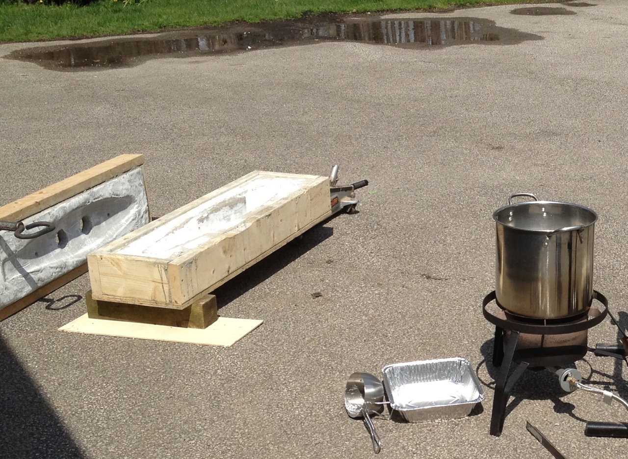 I550381 Casting the Keel bulb