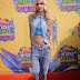 Kanye West's Protégé Pia Mia Is In Need Of A Time Machine As She Channels The 90s At The Kids Choice Awards!
