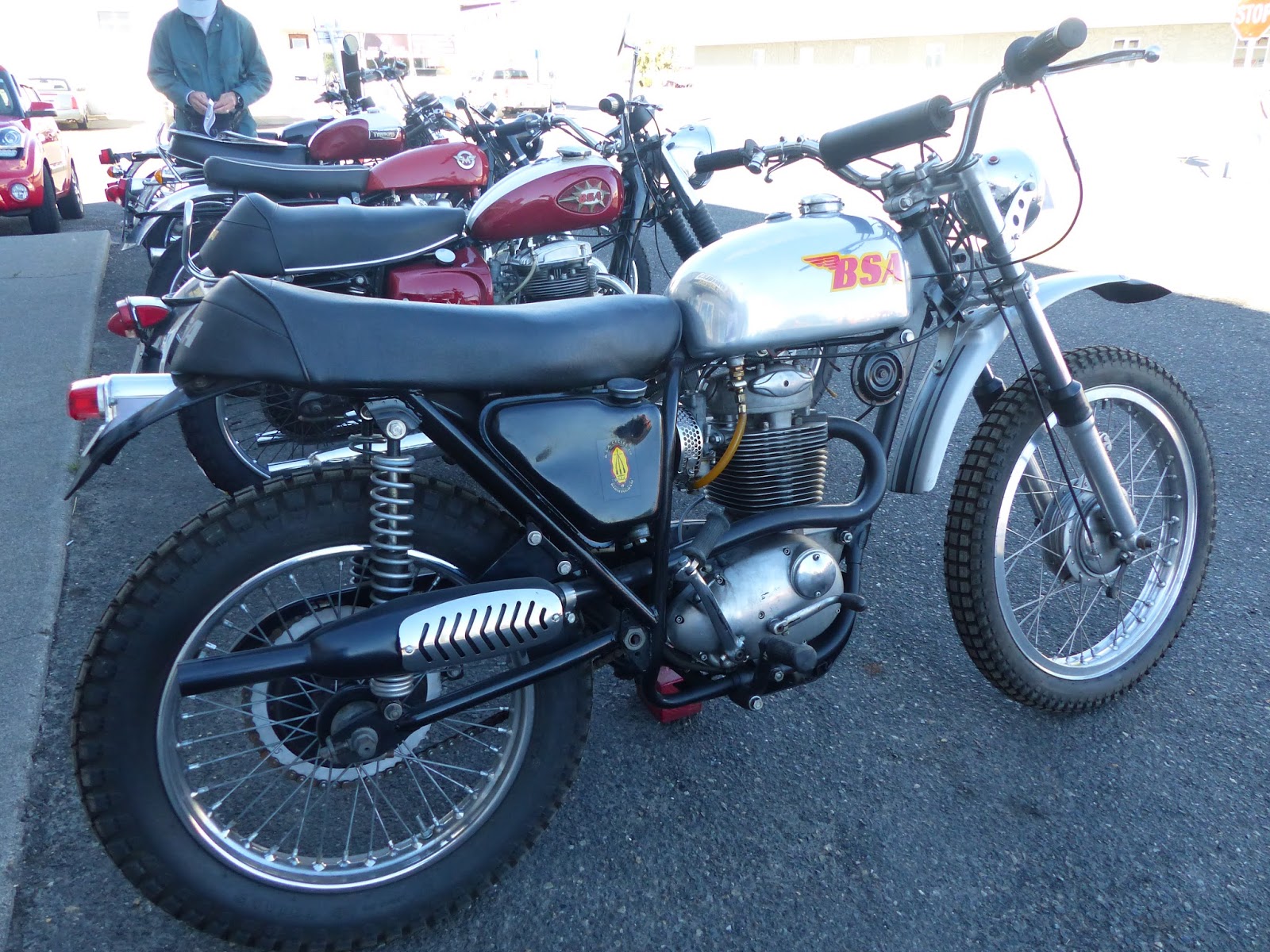 OldMotoDude: BSA Single for sale at the 2015 Retro Riders ...