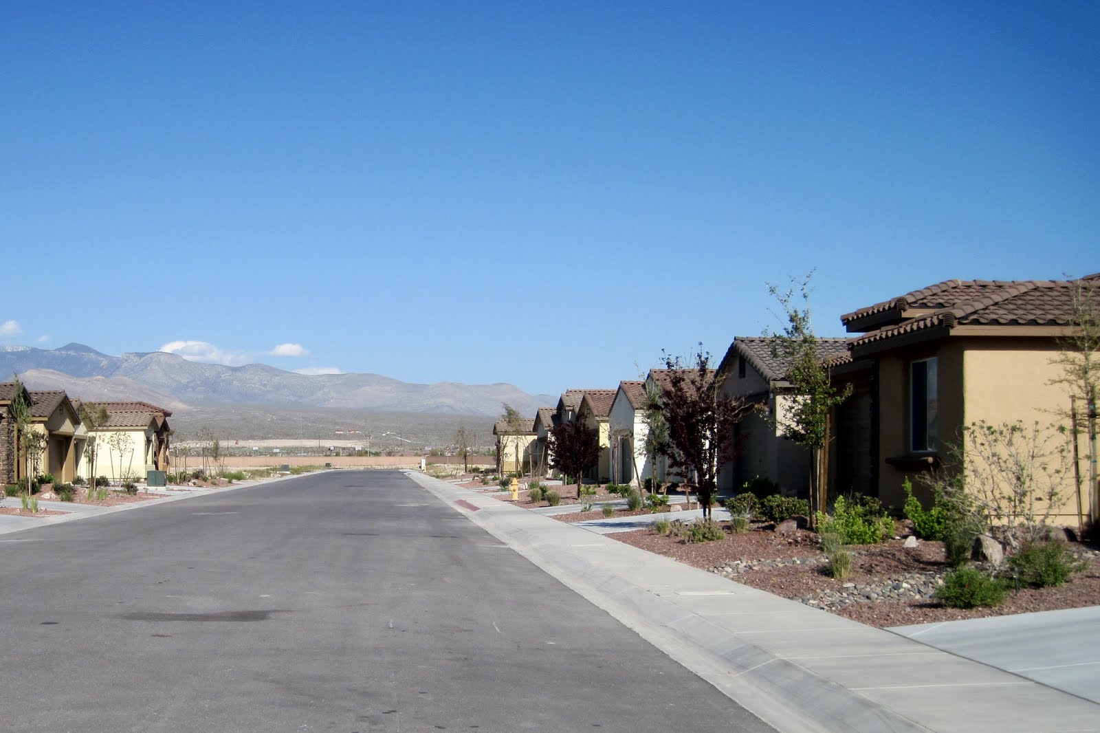 Along The Side Roads Mountain Falls in Pahrump, Nevada...